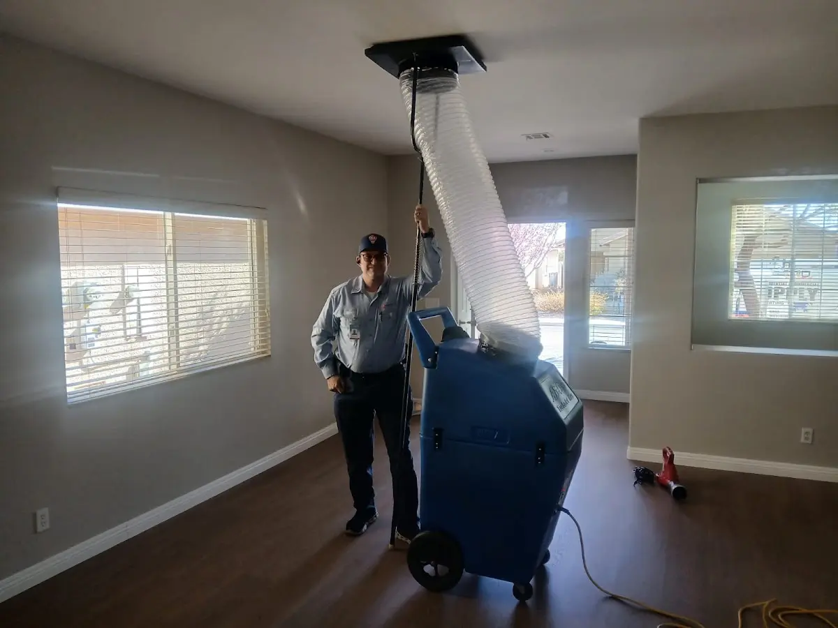 Professional Dryer Vent Cleaning work inside a Canutillo home